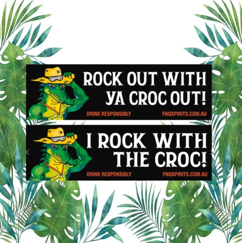 Croc Piss Stickers, Shop Online Croc Piss by FNQ Spirits